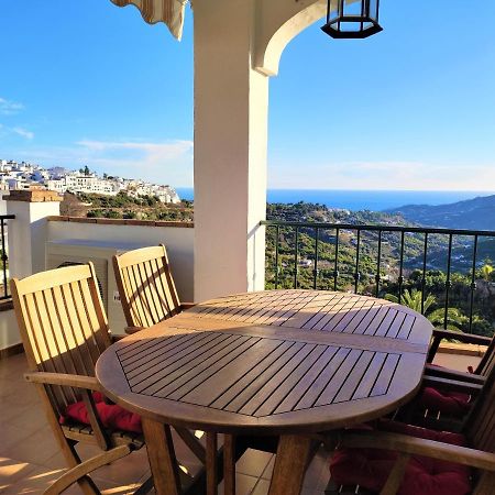 Lovely 2 Bedroom Apartment With Sea View, Frigiliana Eksteriør billede
