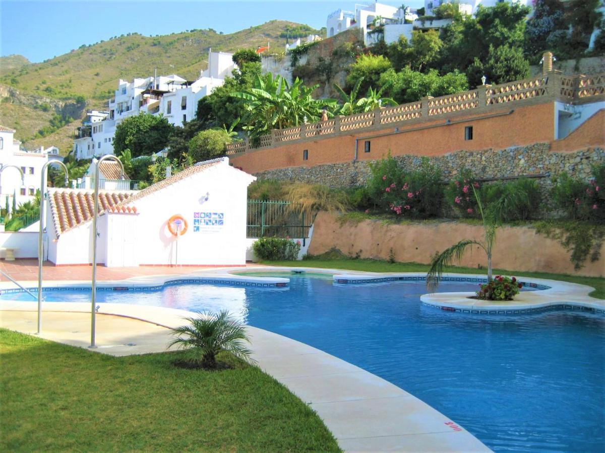 Lovely 2 Bedroom Apartment With Sea View, Frigiliana Eksteriør billede